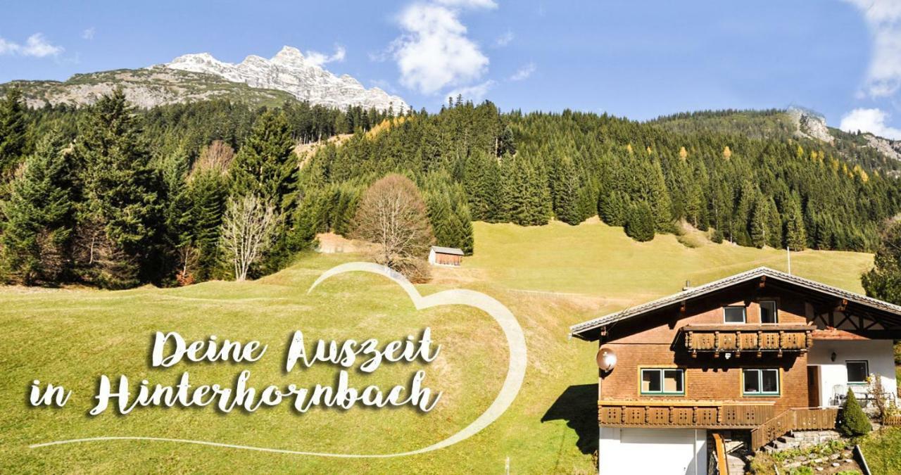 Ferienhaus Hochvogel Hinterhornbach Dış mekan fotoğraf